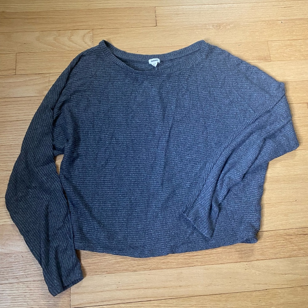 Gray Garage Sweater